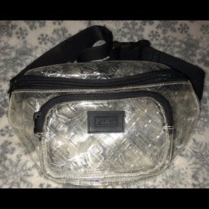 VS PINK Clear Waist Purse